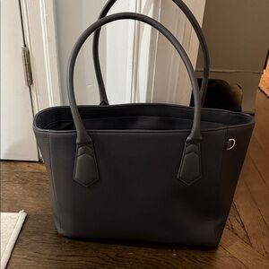 Dagne Dover Charcoal Gray Tote Bag